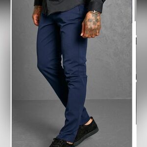 NWT 4 Way Stretch Tailored Pants Navy